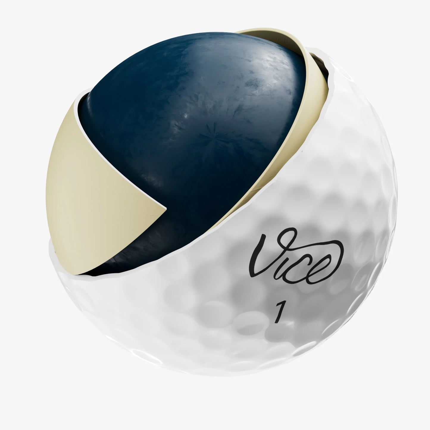 Vice Tour Weiße Golfbälle (3 Stück)