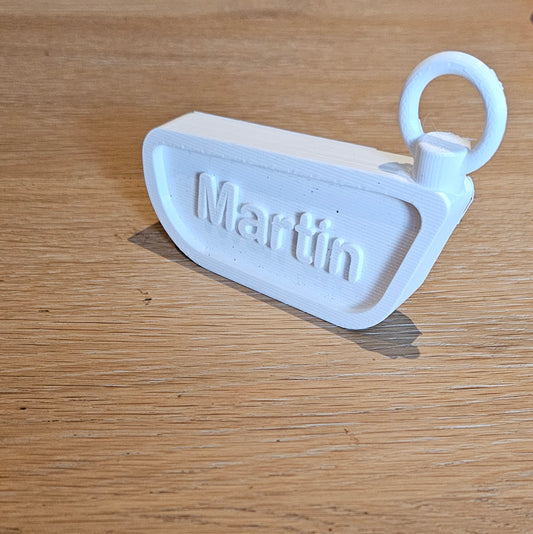 Gepersonaliseerde Golftas Tag - Putter