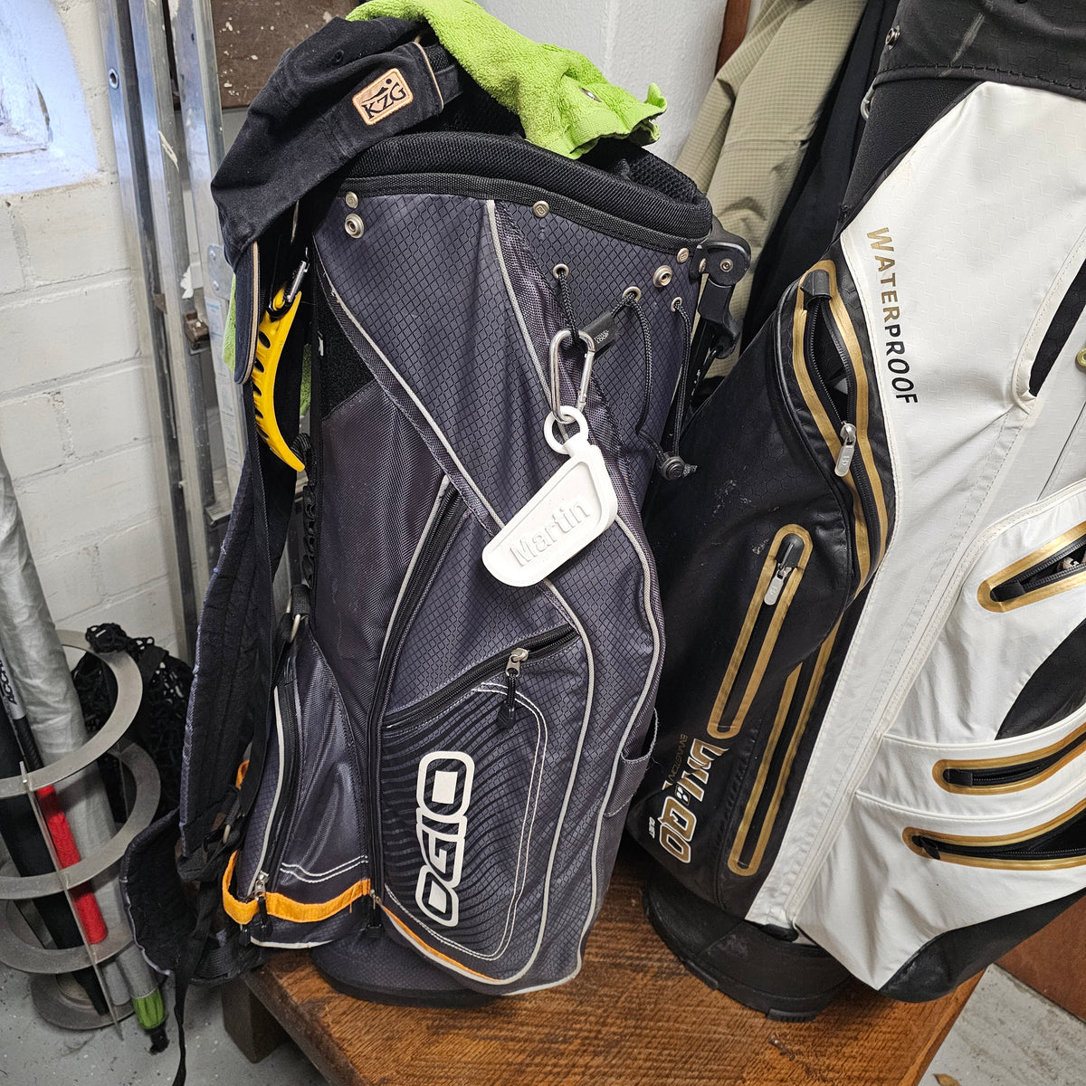 Gepersonaliseerde golftas tag met naam – foto 3