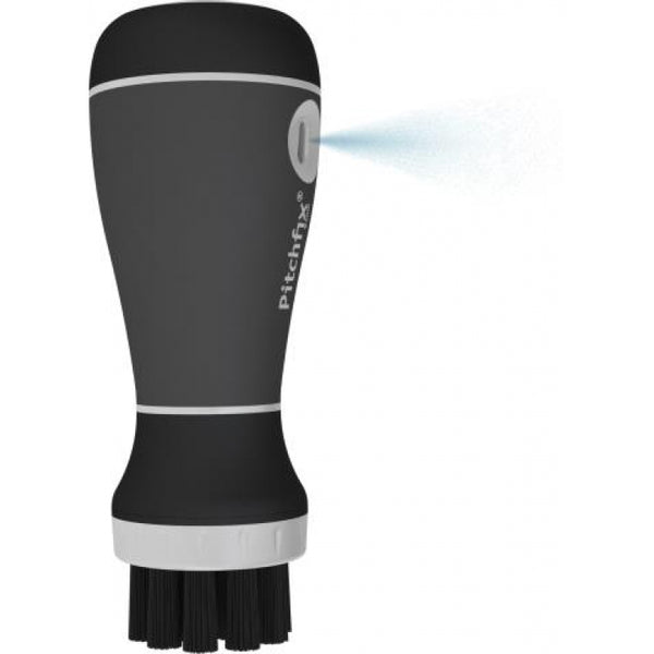 Pitchfix AquaBrush Gun Grey – Clubborstel met waterspray