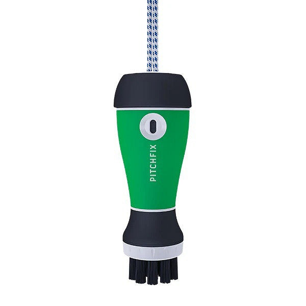 Pitchfix AquaBrush groen, golfclubborstel met waterspray