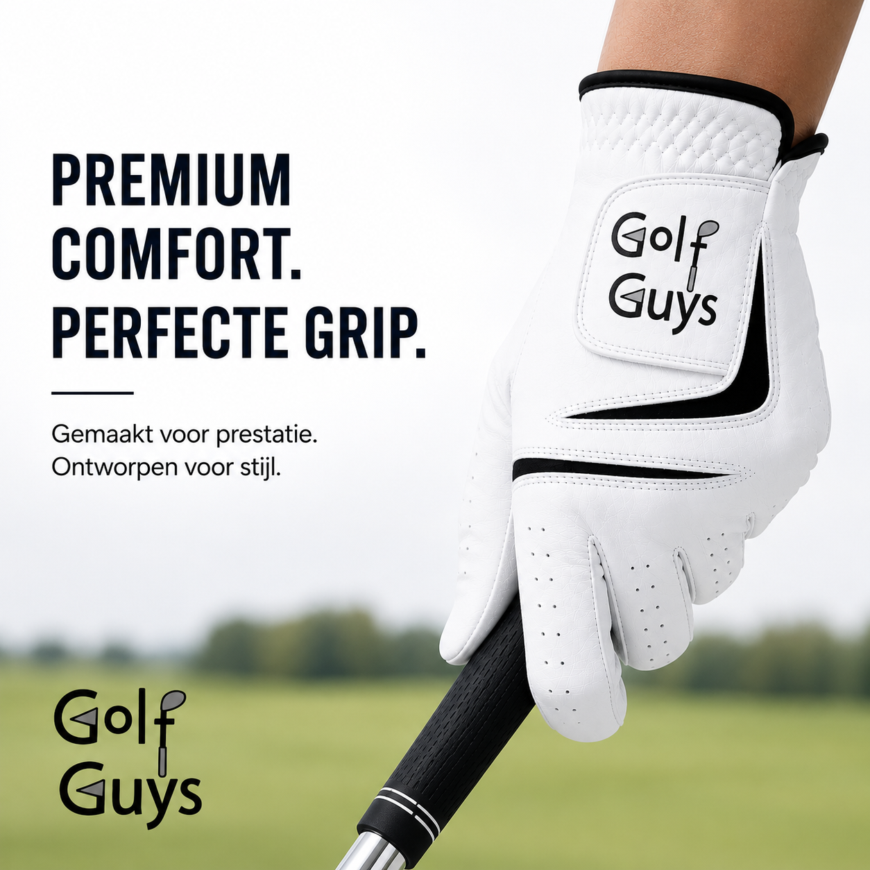 Golf Guys™ Dutch Tour White XV1 - Cabretta Golfhandschoen