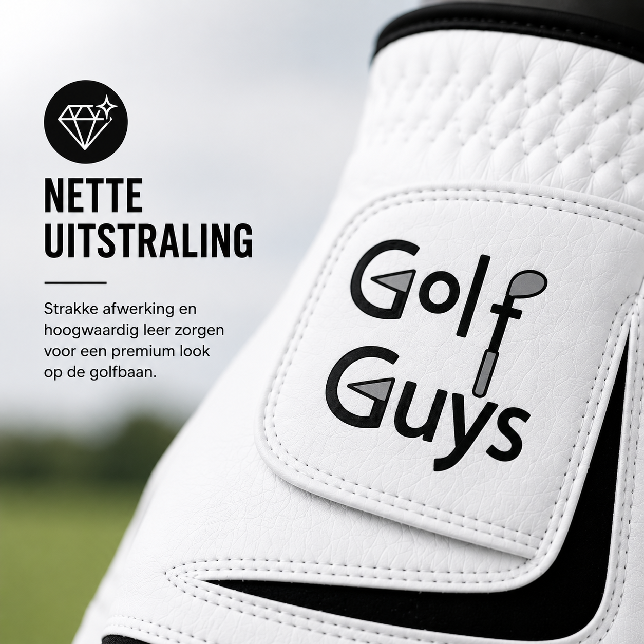 Golf Guys™ Dutch Tour White XV1 - Cabretta Golfhandschoen