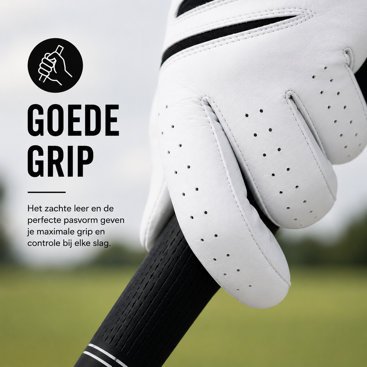 Golf Guys™ Dutch Tour White XV1 - Cabretta Golfhandschoen