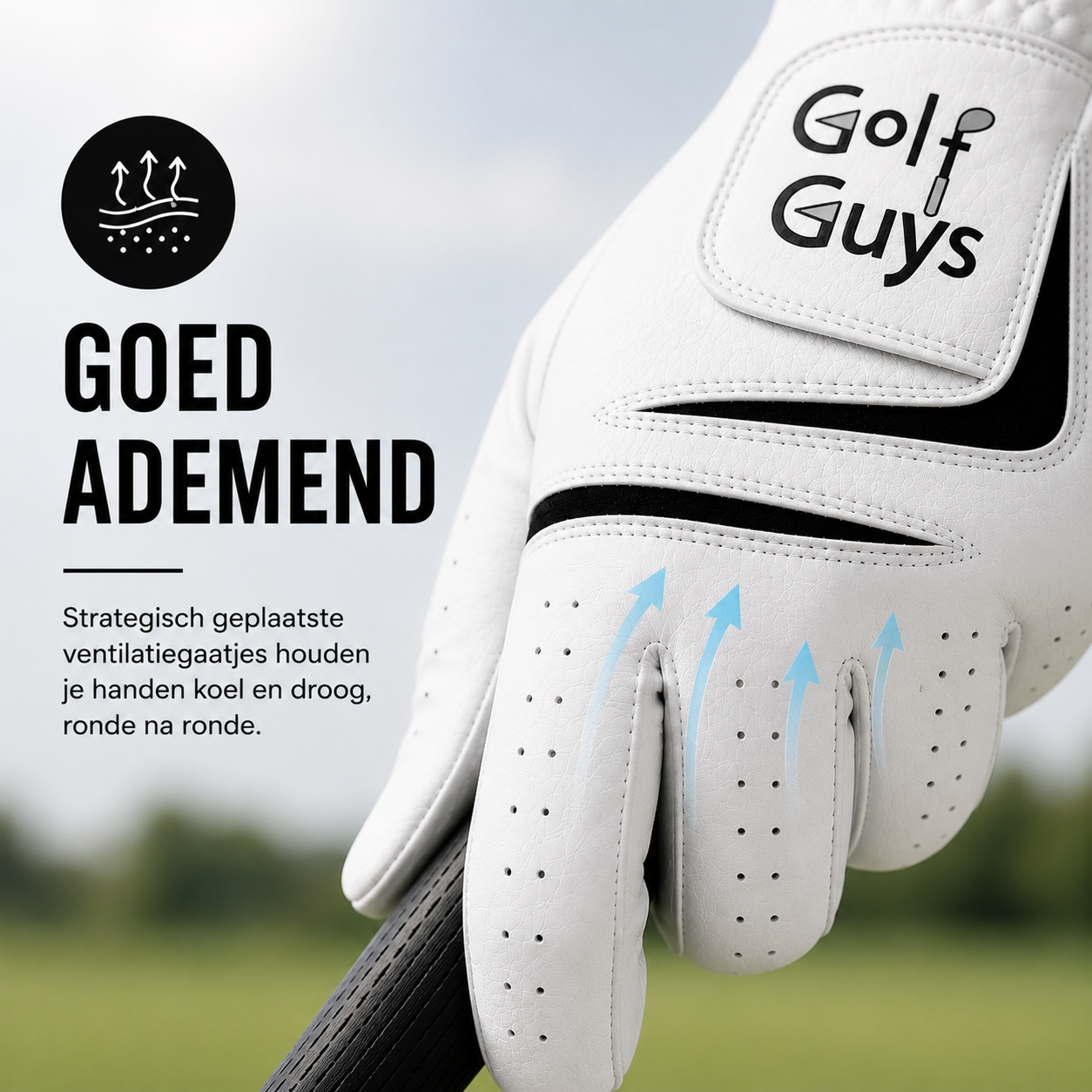 Golf Guys™ Dutch Tour White XV1 - Cabretta Golfhandschoen