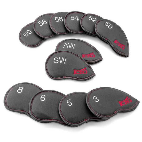 KZG Iron & Wedge Headcovers – Set of los