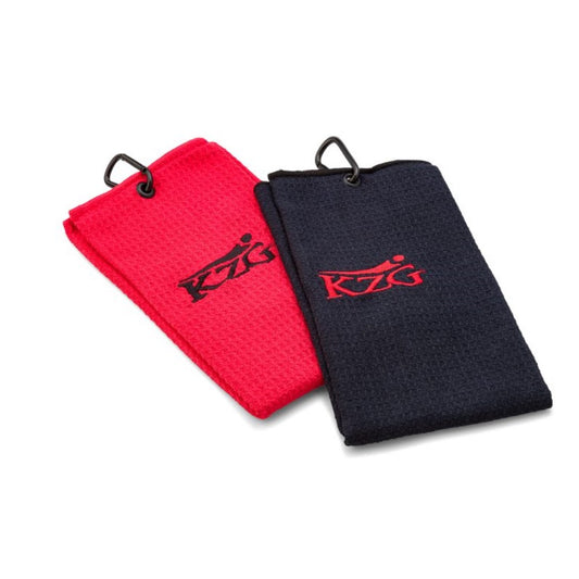 KZG | Serviette sèche à trois plis | Serviette de golf