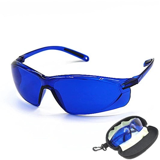 Golfball-Finder-Brille – Blau
